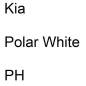 Preview: Kia, Polar White, PH.